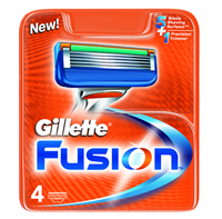 Gillette Fusion scheermesjes 4 stuks