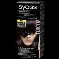 Syoss Professional Performance Haarverf nr. 1-3 Tokyo Black