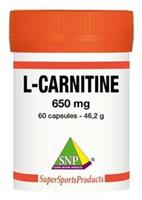 SNP L-carnitine 650 mg puur 60ca