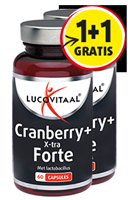 Lucovitaal Cranberry met X-tra Lactobacillus Capsules