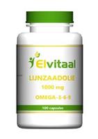 Elvitaal Lijnzaadolie 1000mg Capsules