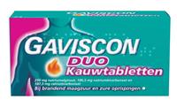 Gaviscon Duo Kauwtabletten 24st