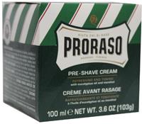 PRORASO Rasiercreme "Preshave Cream Green"