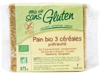 Ma Vie Sans Brood 3 granen bio - glutenvrij 375g