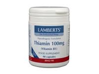 Lamberts Vitamine b1 100 mg 90 vegetarische capsules