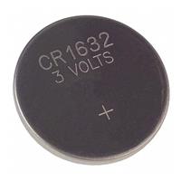 Diverse Lithium knoopcel CR1632-batterij 3 V, 5 stuks
