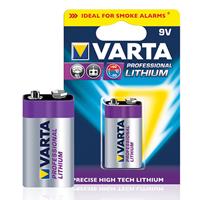 Varta Lithium Ultra 6LR61 9V batterij (blok) Lithium 1200 mAh 9 V 1 stuk(s)
