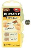 Duracell DA312 gehoorapparaat batterij 1,4V