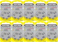 Rayovac gehoorapparaat batterijen - Type 10 - 10 x 6 stuks