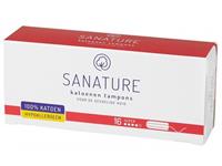 Sanature Katoenen Tampons Super