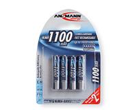 ANSMANN NiMH Akku Premium, Micro AAA, 1.100 mAh, 4er Blister