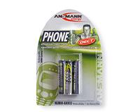 Oplaadbare AAA batterij (potlood) Ansmann DECT maxE HR03 NiMH 800 mAh 1.2 V 3 stuk(s)