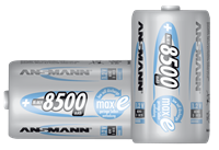 Ansmann maxE HR20 Oplaadbare D batterij (mono) NiMH 8500 mAh 1.2 V 2 stuk(s)