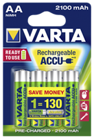 Varta Ready2Use HR06 Oplaadbare AA batterij (penlite) NiMH 2100 mAh 1.2 V 4 stuk(s)
