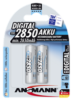 Ansmann Digital HR06 Oplaadbare AA batterij (penlite) NiMH 2650 mAh 1.2 V 2 stuk(s)