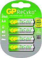 gpbatteries GP Batteries Recyko+ HR06 Oplaadbare AA batterij (penlite) NiMH 2000 mAh 1.2 V 4 stuk(s)