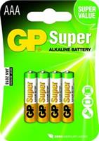 Super Alkaline Aaa-Batterijen 4pk