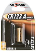 Ansmann CR123 CR123A Fotobatterij Lithium 1375 mAh 3 V 1 stuk(s)