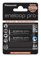 Panasonic eneloop Pro HR06 Oplaadbare AA batterij (penlite) NiMH 2500 mAh 1.2 V 2 stuk(s)