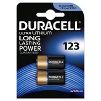 Duracelll Lithium CR2 DL123 Ultra Blister (Pack of 2)