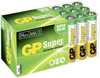 AAA batterij (potlood) GP Batteries Super Alkaline 1.5 V 24 stuk(s)