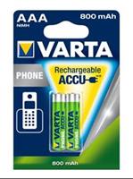 VARTA Telefon-Akku , RECHARGE ACCU PHONE, , Micro (AAA)