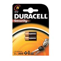 Duracelll Security Alkaline N/MN9100/LR1 Alkaline Spezialbatterie, 1,5V, 825mAh - 2 Stück