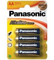 PANASONIC Batterien Alkaline Power 4 x Mignon AA