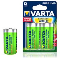 Varta Ready2Use HR20 Oplaadbare D batterij (mono) NiMH 3000 mAh 1.2 V 2 stuk(s)