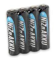 ANSMANN Nickel-Zink-Akku, Mignon AA, 1.500 mAh, 4er Shrink