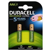 Duracelllllllllllllllllllllllllllllllllllllllllllllllllllllllllllllllll Recharge Ultra AAA NiMH batterij met 850mAh 2 stuks