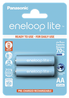 Panasonic eneloop Lite HR06 Mignon (AA)-Akku NiMH 900 mAh 1.2V 2St. Q662941