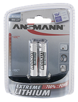 AAA batterij (potlood) Ansmann Extreme Lithium 1150 mAh 1.5 V 2 stuk(s)