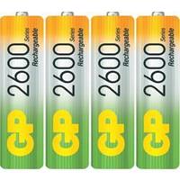 GP Batteries HR06 Oplaadbare AA batterij (penlite) NiMH 2600 mAh 1.2 V 4 stuk(s)