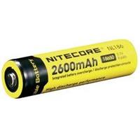 NiteCore NL1826 Speciale oplaadbare batterij 18650 Li-ion 3.7 V 2600 mAh