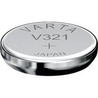 VARTA Silber-Oxid Uhrenzelle, V321 (SR65), 1,55 Volt, 13 mAh