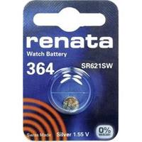 Renata SR60 Knopfzelle 364 Silberoxid 19 mAh 1.55V
