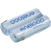 Panasonic eneloop Reihe F1x2 Akkupack 2x Mignon (AA) Z-Lötfahne NiMH 2.4V 1900 mAh A39035