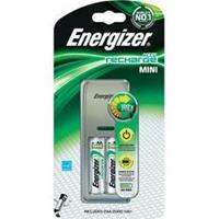 Energizer Mini Charger CH2PC4 Batterijlader Incl. oplaadbare batterijen NiMH AAA (potlood), AA (penlite)