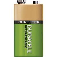 Duracelllllllllllllllllllllllllllllllllllllllllllllllllllllllllllllllll 6LR61 Oplaadbare 9V batterij (blok) NiMH 8.4 V 170 mAh 1 stuk(s)