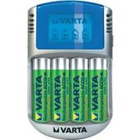 Varta LCD-Lader Batterijlader Incl. oplaadbare batterijen NiMH AAA (potlood), AA (penlite)