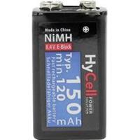 9V-Blockakku HYCELL , NiMH, 150 mAh