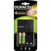 Duracell batterijlader Hi-Speed Value Charger, inclusief 2 AA en 2 AAA batterijen, op blister