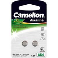 LR66 Knoopcel Alkaline 1.5 V 20 mAh Camelion AG4 2 stuk(s)