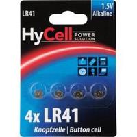 LR41 Knoopcel Alkaline 1.5 V 30 mAh HyCell AG3 4 stuk(s)