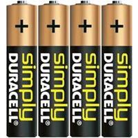 Duracell Simply, Batterie