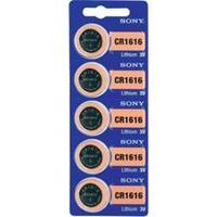 Sony CR 1616 Knopfzelle CR 1616 Lithium 60 mAh 3V 5St. A917921