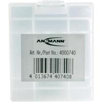 Ansmann Box 4 Batterijbox Aantal cellen: 4 AAA (potlood), AA (penlite) (l x b x h) 67 x 55 x 22 mm