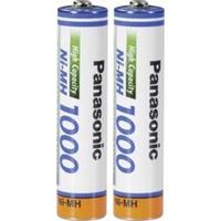 Akku NiMH Blister x2 AAA Panasonic 1000 1.2V 930mAh