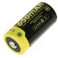 NiteCore NL166 Spezial-Akku 16340 Li-Ion 3.7V 650 mAh C76044